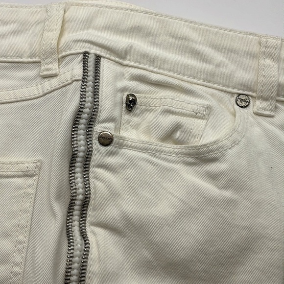 Alexander McQueen Mid Rise Ankle Size EUR 40 Embellished Side Zippers Designer - Picture 15 of 16